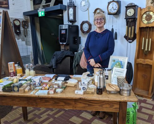 Infotafel markt beurs