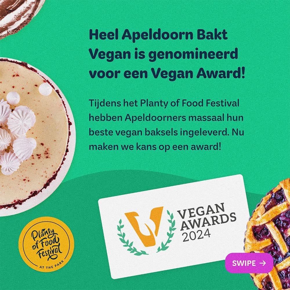 Nominatie Vegan Award 2