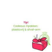 Tip cadeaus inpakken plasticvrij afvalarm