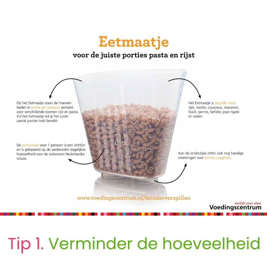 Tip Voorkom voedselverspilling tijdens de feestdagen tip 1