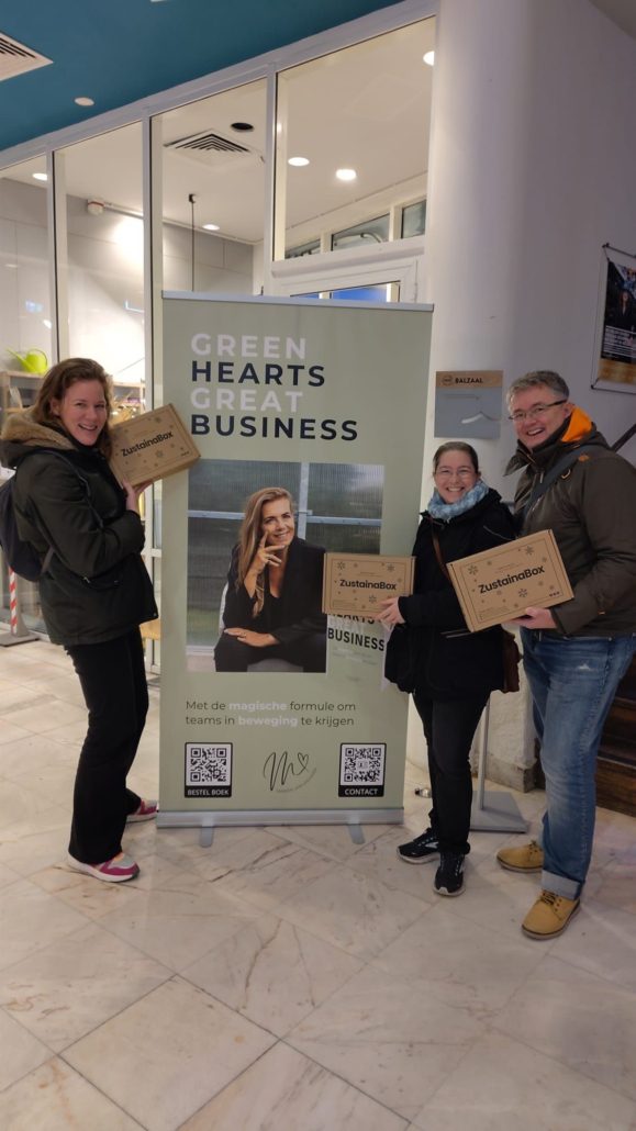 Team Zero Waste Apeldoorn boeklancering Green hearts Great Business