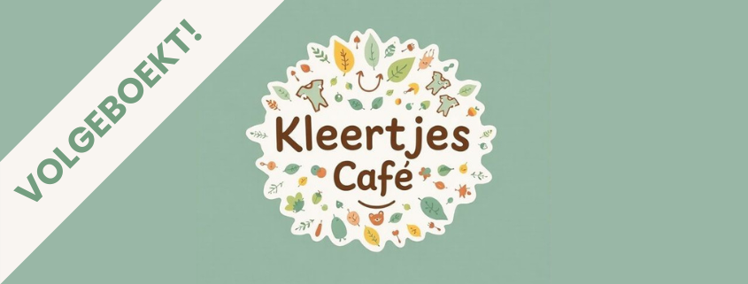 KleertjesCafé banner volgeboekt