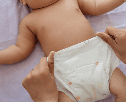 wasbare luiers verschonen