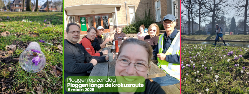 Ploggen langs de krokusroute