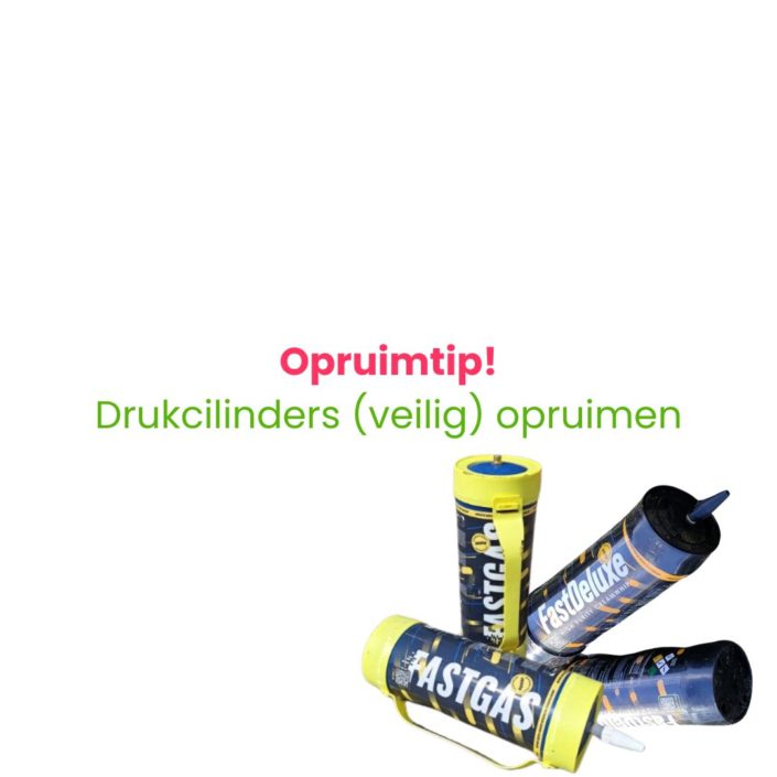 Drukcilinders (veilig) opruimen - Wat te doen bij vondst van een drukcilinder?