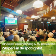 ZAPpers in de spotlights Zappers avond en Landelijke opschoondag 2025