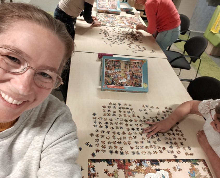 Puzzelavond april 2025 Gezellig