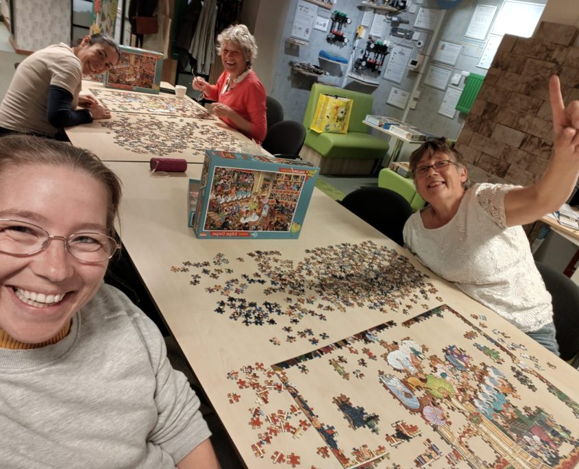 Puzzelavond april 2025 Gezellig