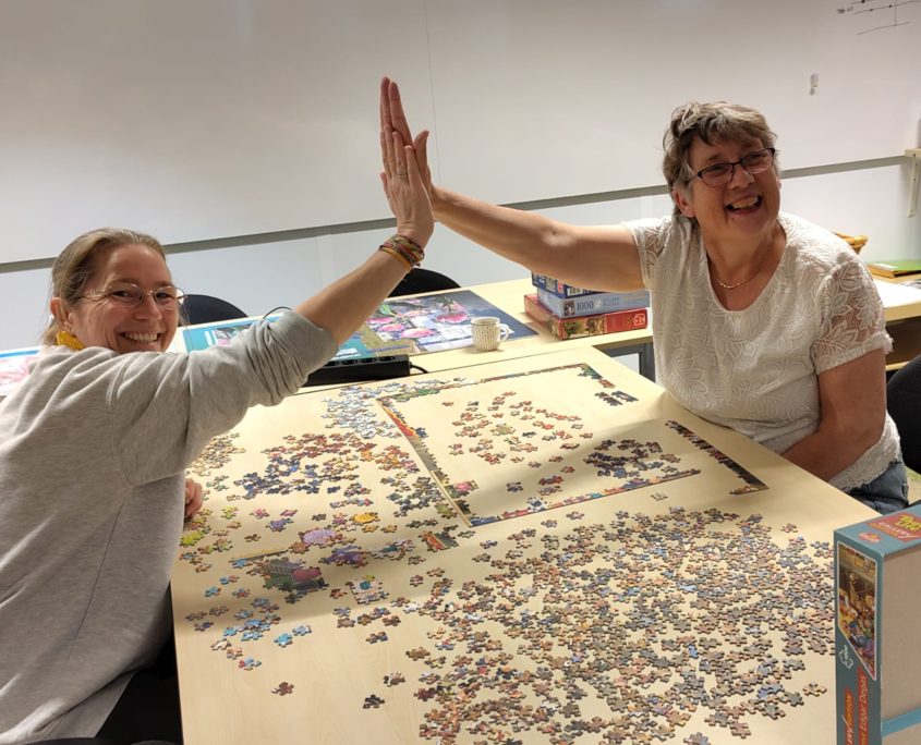 Puzzelavond april 2025 Team Else Tiphaine