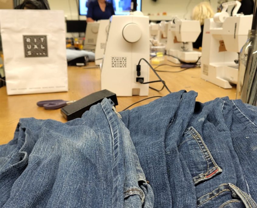 Workshop Jeans naar Tas Zero Waste Week