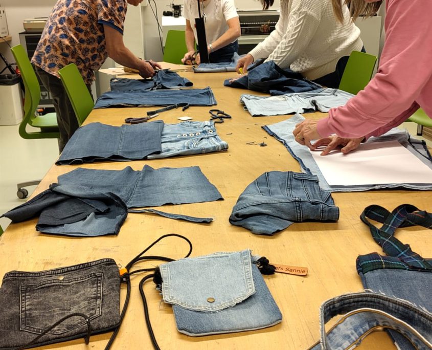 Workshop Jeans naar Tas Zero Waste Week