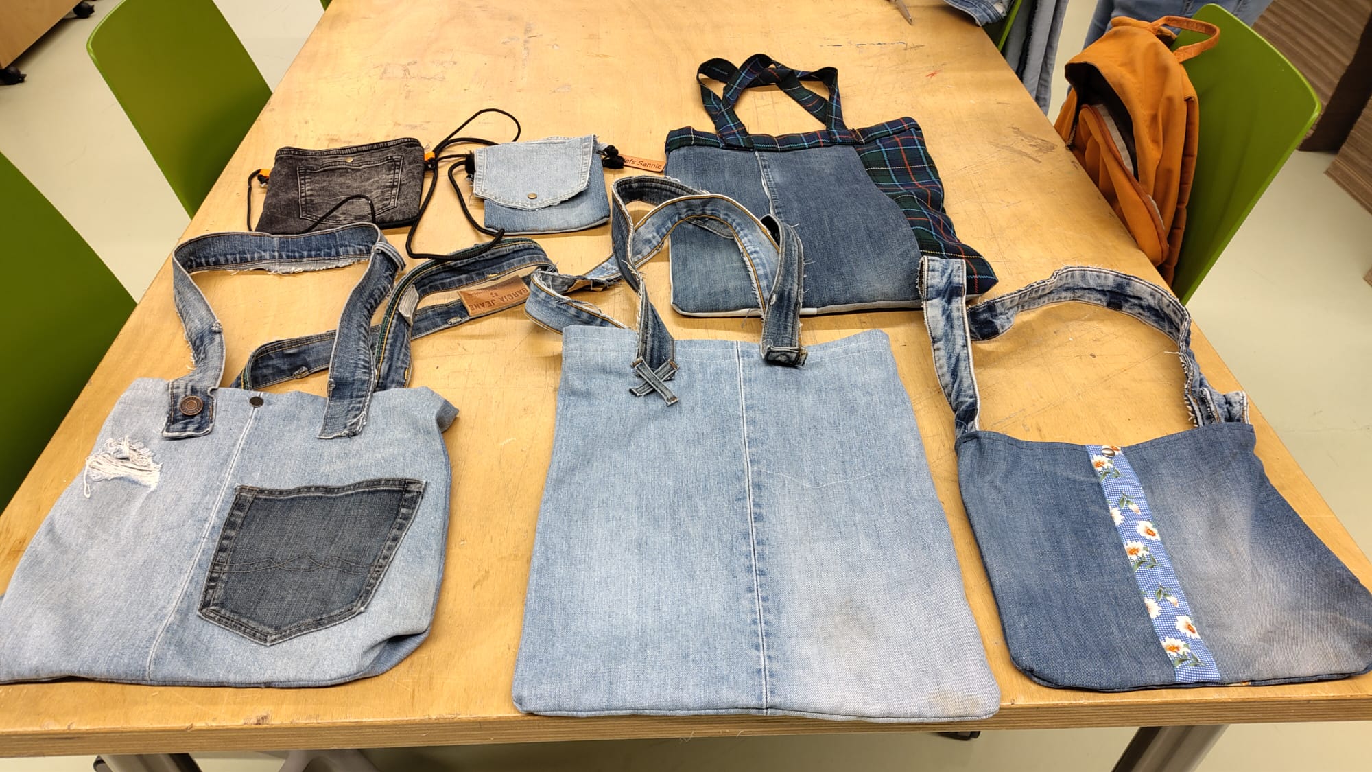Workshop Jeans naar Tas Zero Waste Week