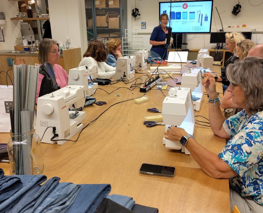Workshop Jeans naar Tas Zero Waste Week