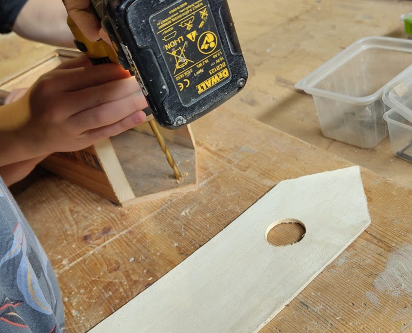 junior workshop vogelhuis oud wijnkistje