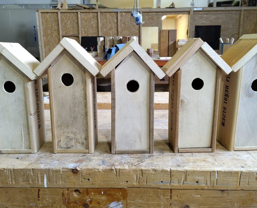 junior workshop vogelhuis oud wijnkistje