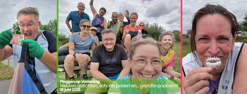 Ploggen op vaderdag
