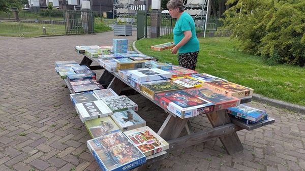 Puzzelruilmiddag 5 jaar puzzelclub