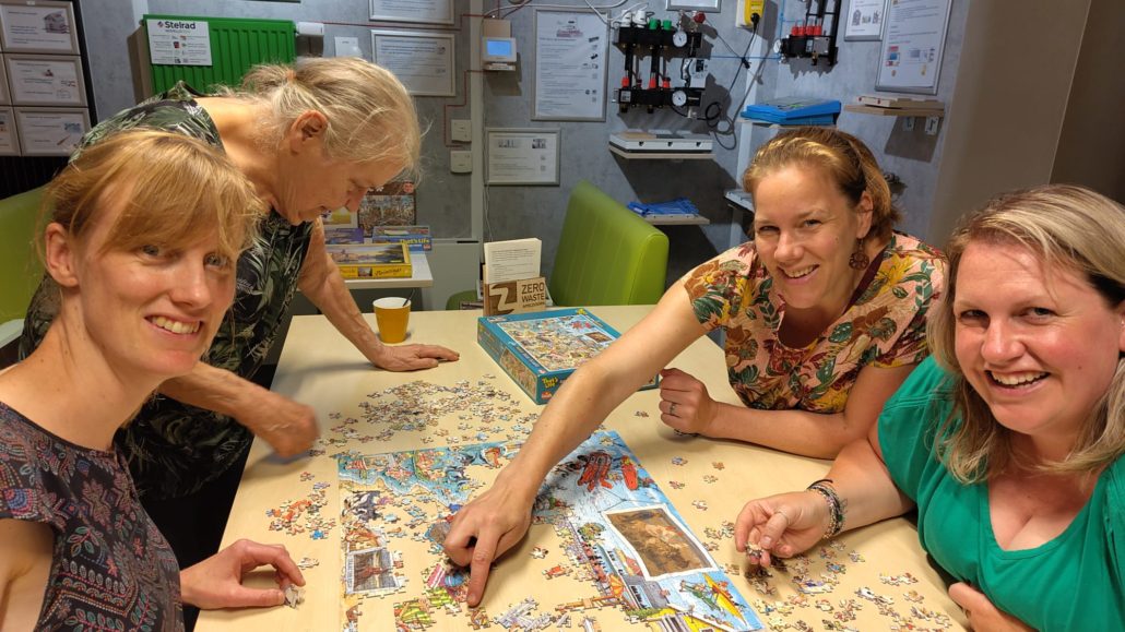 Puzzelavond zin in de zomer