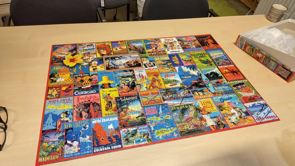 Puzzelavond zin in de zomer