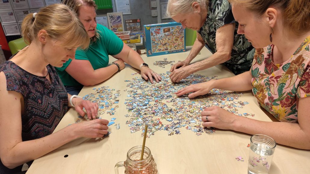 Puzzelavond zin in de zomer