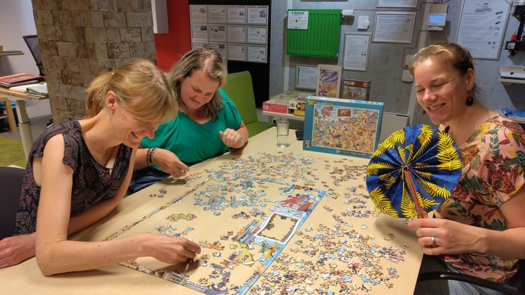 Puzzelavond zin in de zomer