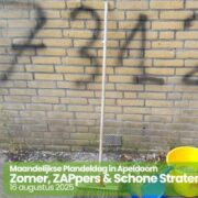Maandelijkse Plandeldag in Apeldoorn Zomer, ZAPpers & Schone Straten Zero Waste Apeldoorn