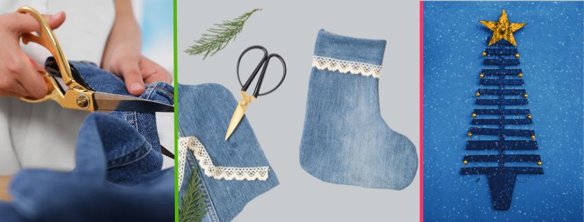 Workshop kerstboomhangers spijkerbroeken