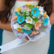 crochet bloemen