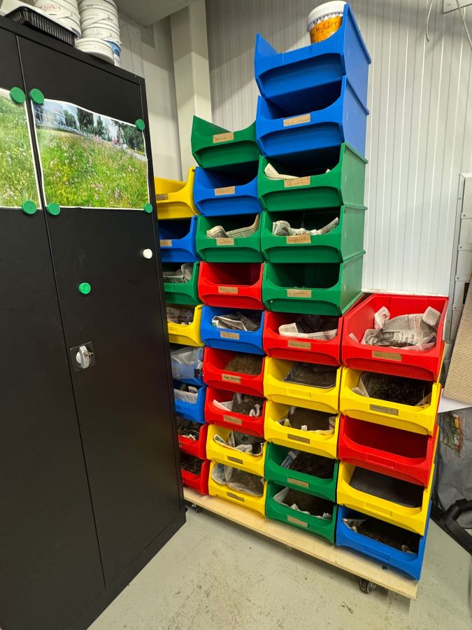 workshop bloemzaden oogsten Zero Waste Apeldoorn