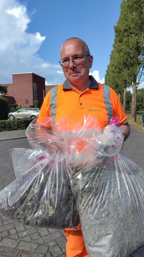 workshop bloemzaden oogsten Zero Waste Apeldoorn