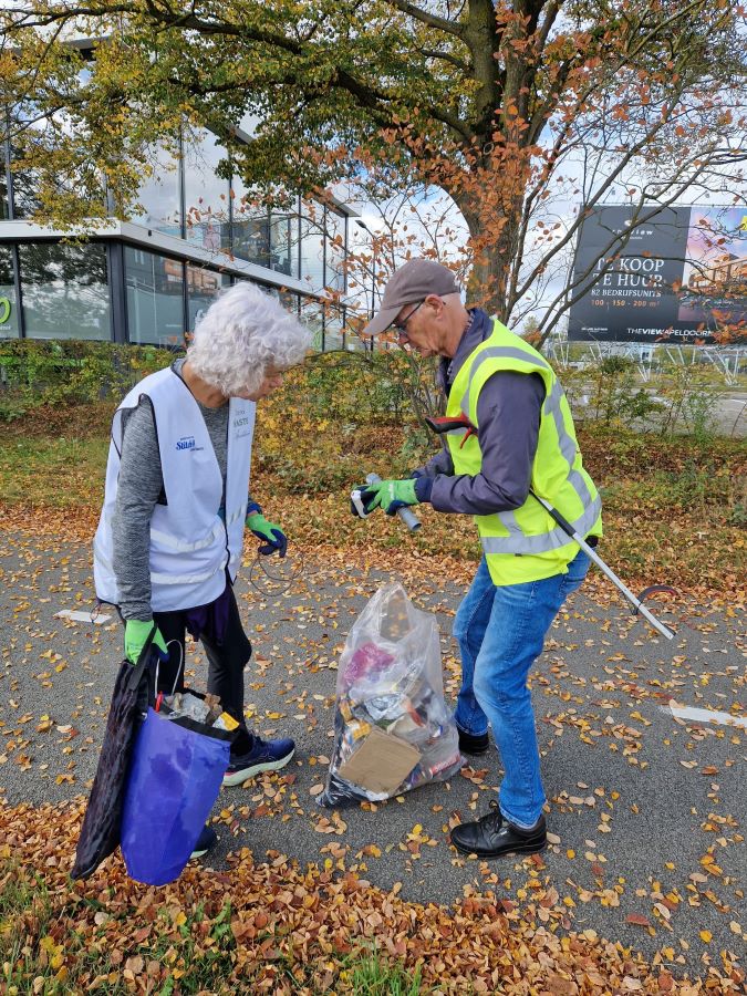 Ploggen herfst Zero Waste Apeldoorn