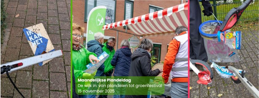 De wijk in van plandelen tot groenfestival in Apeldoorn