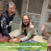 Puzzelfeest Puzzle party Puzzelavond Samen puzzelen legpuzzel