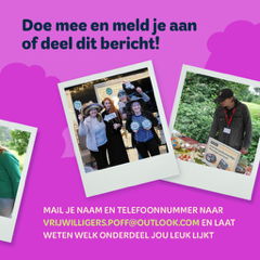 Word ook vrijwilliger Planty of Food Festival Apeldoorn