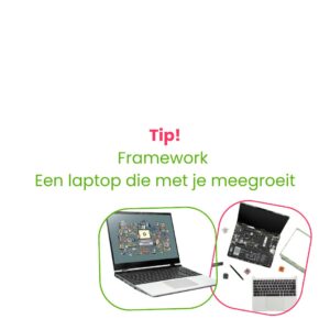 Framework Laptop die meegroeit