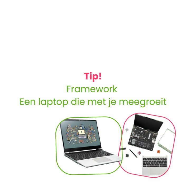 Framework Laptop die meegroeit