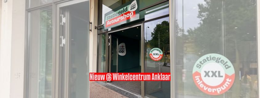 Nieuw XXL statiegeld-inleverpunt Winkelcentrum Anklaar in Apeldoorn