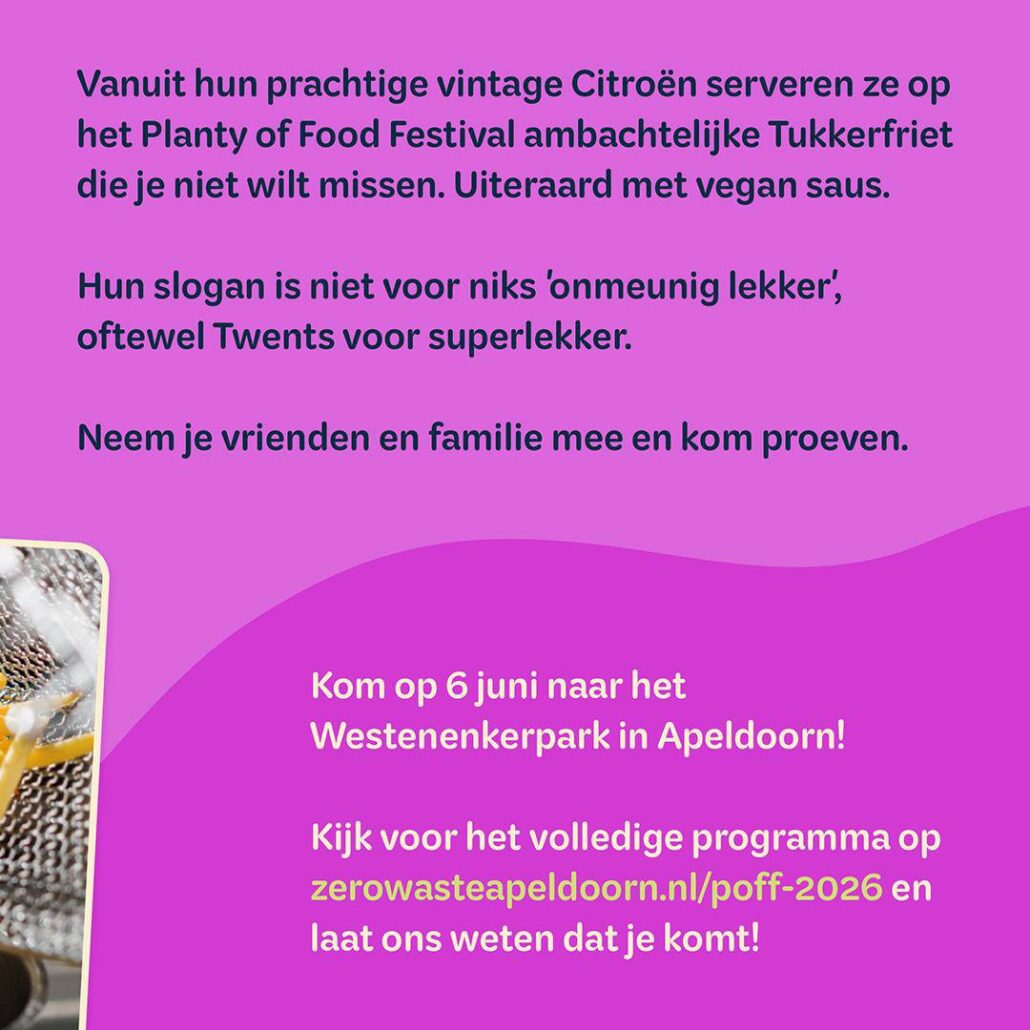 Tukkerfriet Planty of Food Festival