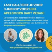 Jury Heel Apeldoorn Bakt Vegan