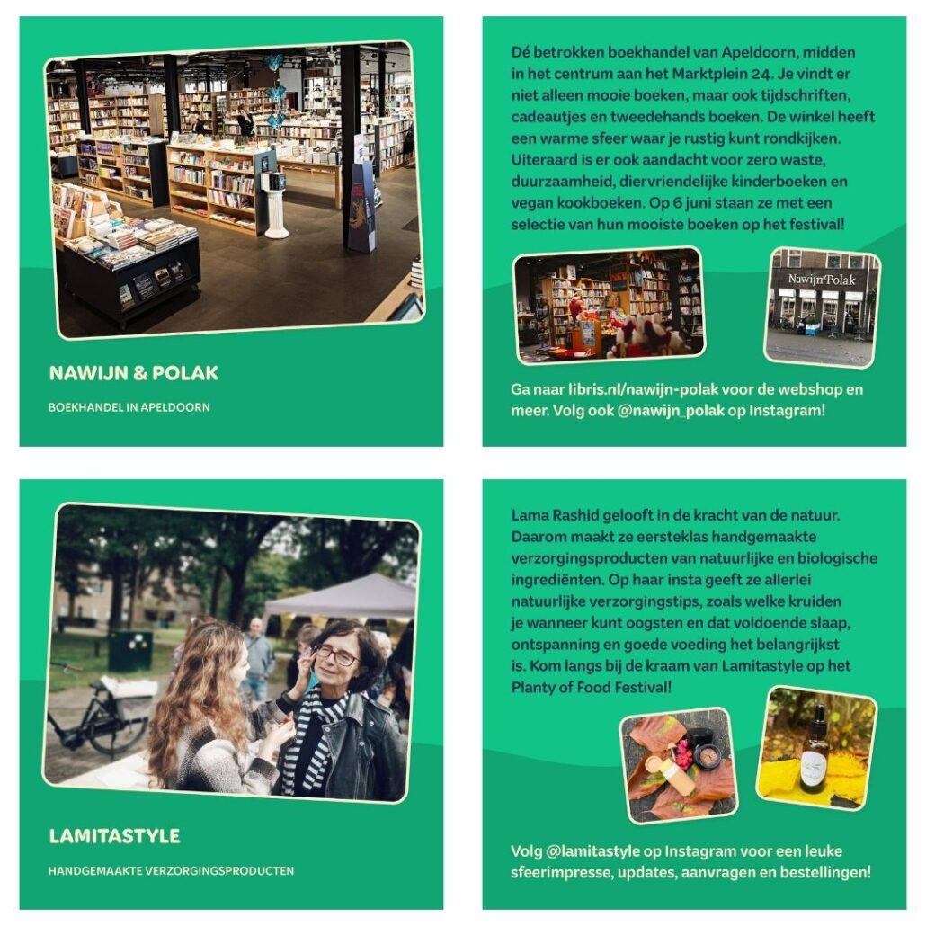 Planty of Food Festival Producten met een verhaal