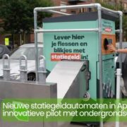 Nieuwe TOMRA statiegeldautomaten in Apeldoorn: innovatieve pilot met ondergrondse opslag Circulus
