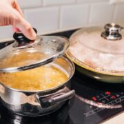 pan deksel koken pan deksel koken