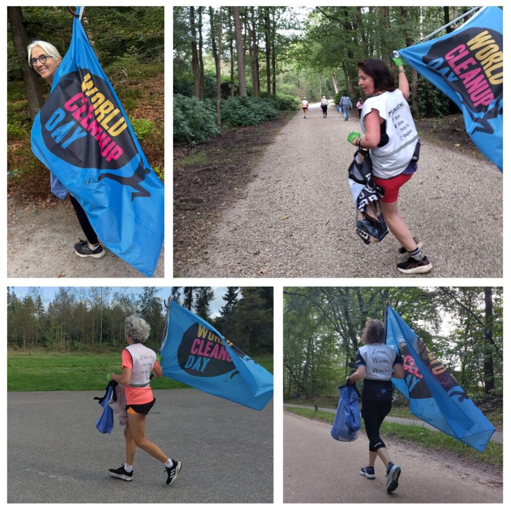 Ploggen World Cleanup Day Apeldoorn 2026 Vlag