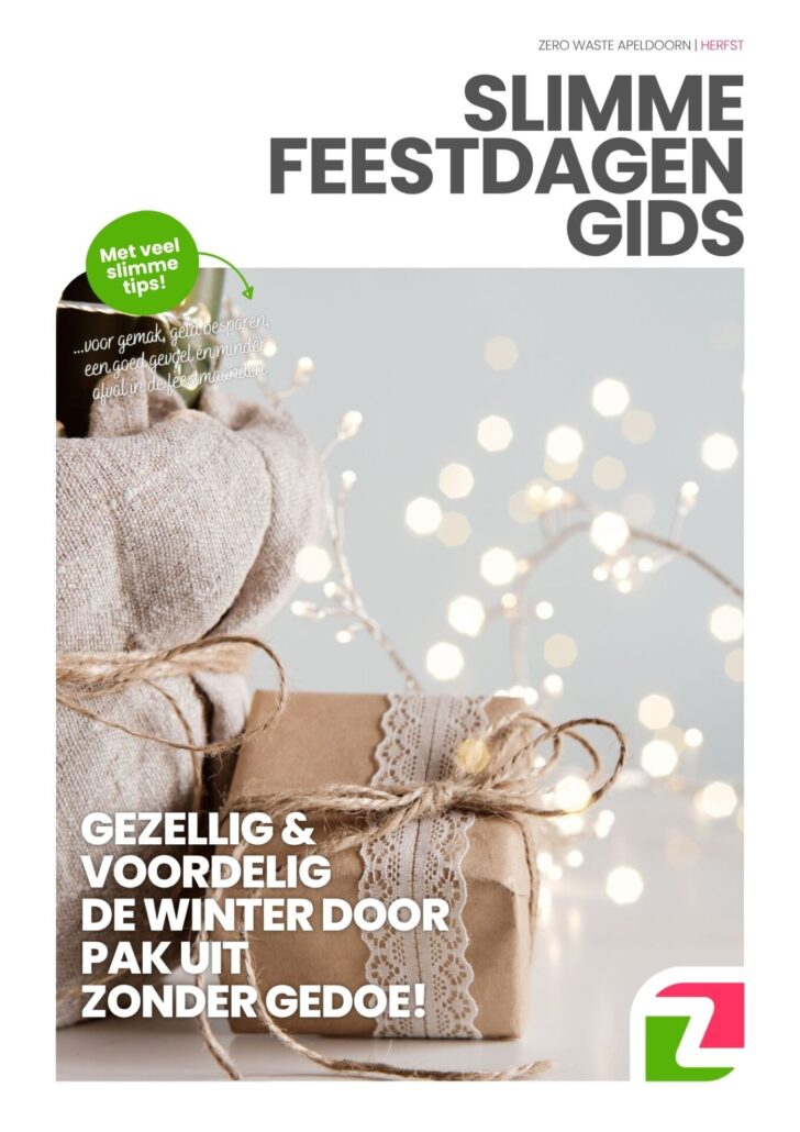 Slimme Feestdagen Gids 2026 Zero Waste Apeldoorn Omslag voorkant