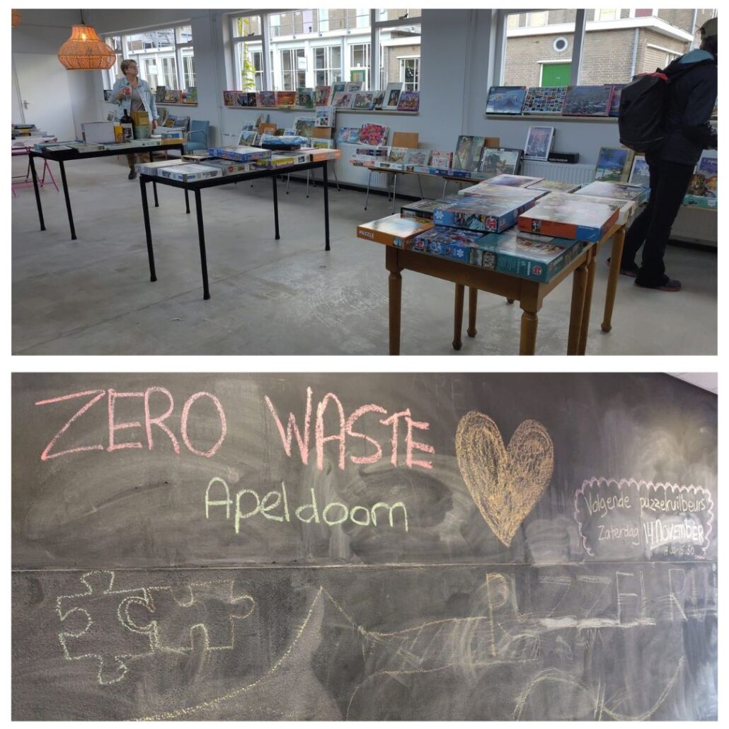 Puzzel ruilmiddag oktober 2026 Zero Waste Apeldoorn