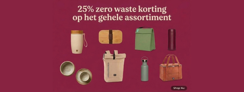 Retulp zero waste Apeldoorn missie korting