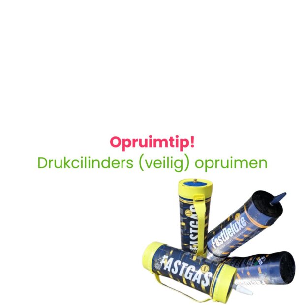 Drukcilinders (veilig) opruimen opruimtip