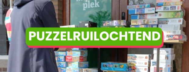 Puzzelruilochtend banner