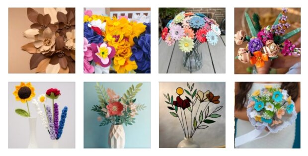 banner Bloemen met Impact tentoonstelling