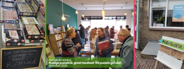 Puzzelruil Maart 2026 Zero Waste Apeldoorn